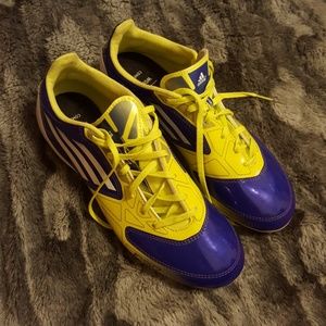 ADIDAS F10 TRX FG Royal Blue Lime Soccer Cleat